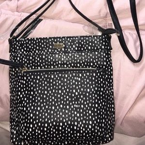 multi-sectioned shoulder bag